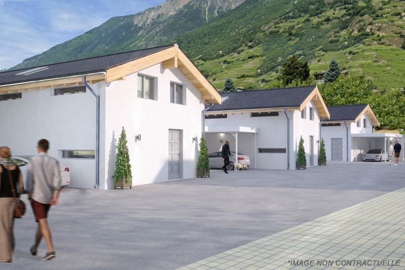Votre future villa jumelée à Fully : Un cadre de vie idyllique - Lot B (7)
