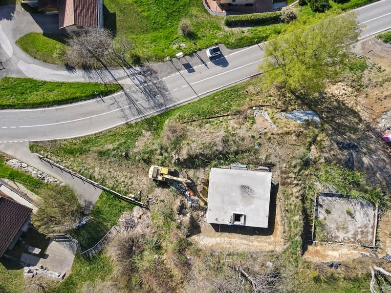 Terreno con permesso di costruire, situato a Dugny, a 5 minuti da Ovronnaz (9)