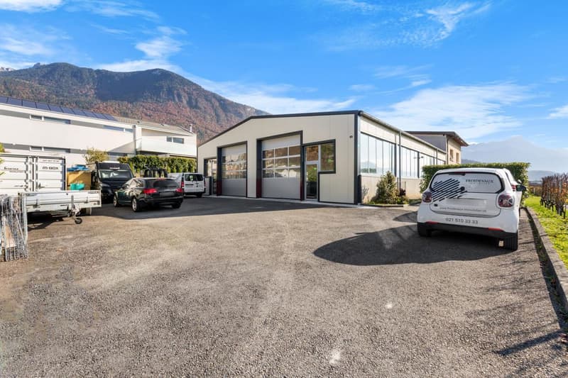 Exceptional property in industrial area with three apartments and a workshop (1)