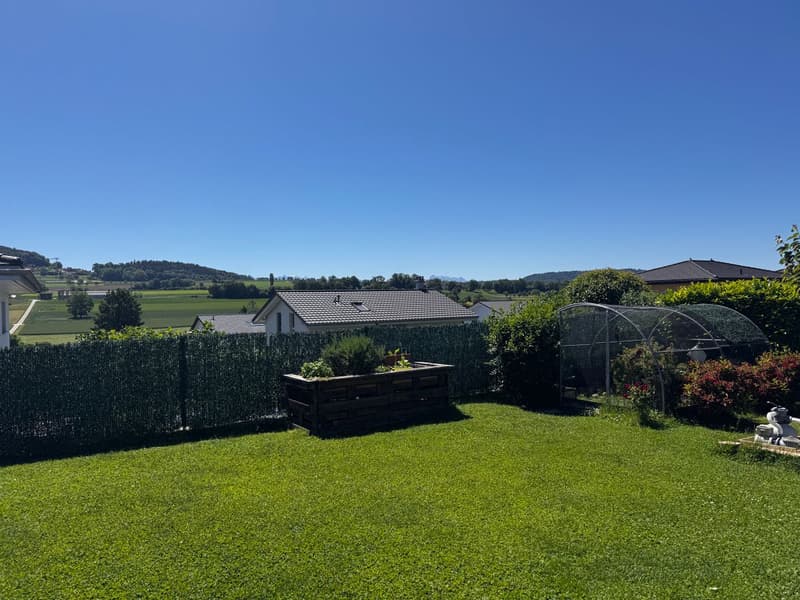 Vue depuis le jardin