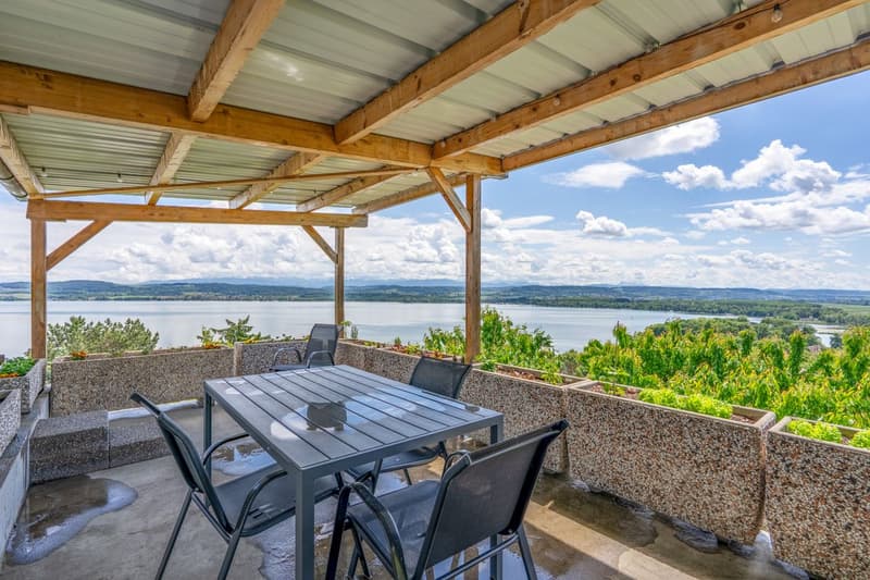 Magnifique terrain avec vue sur le lac de Morat et la possibilité de construire appartement ou maison (7)