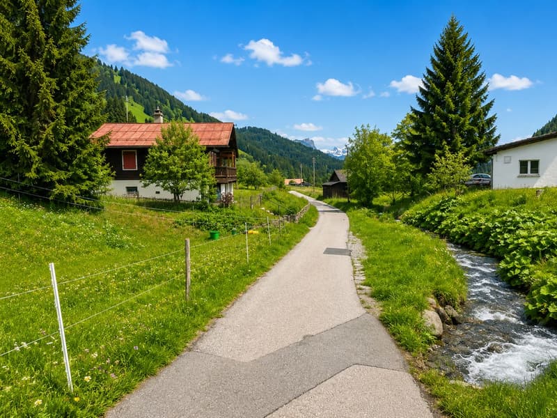 Baugrundstück von 1582 m² im Zentrum von Les Mosses - Ormont-Dessous (VD), Waadtländer Alpen (4)