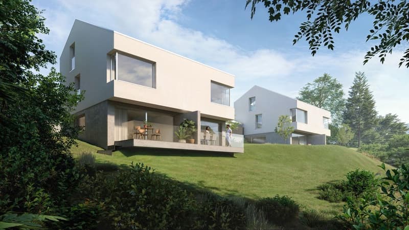 Neues Reihenhaus mit 4.5 Zimmern in Crissier (7)