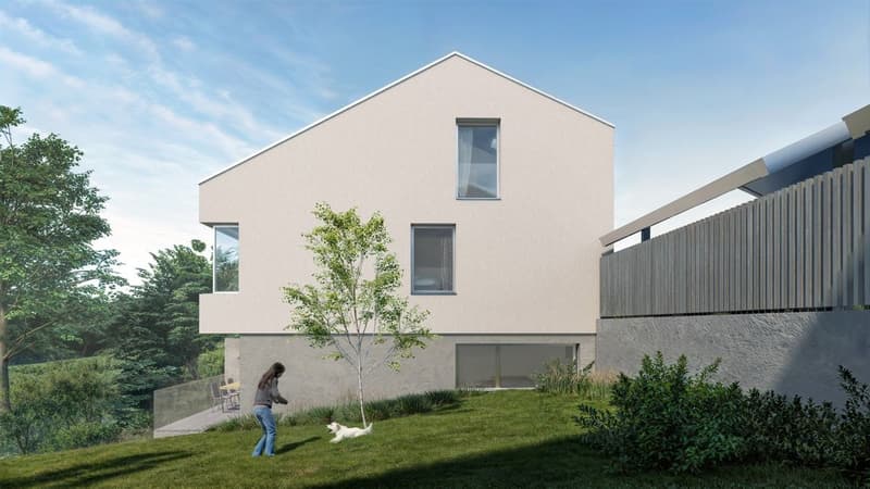 Neues Reihenhaus mit 4.5 Zimmern in Crissier (5)