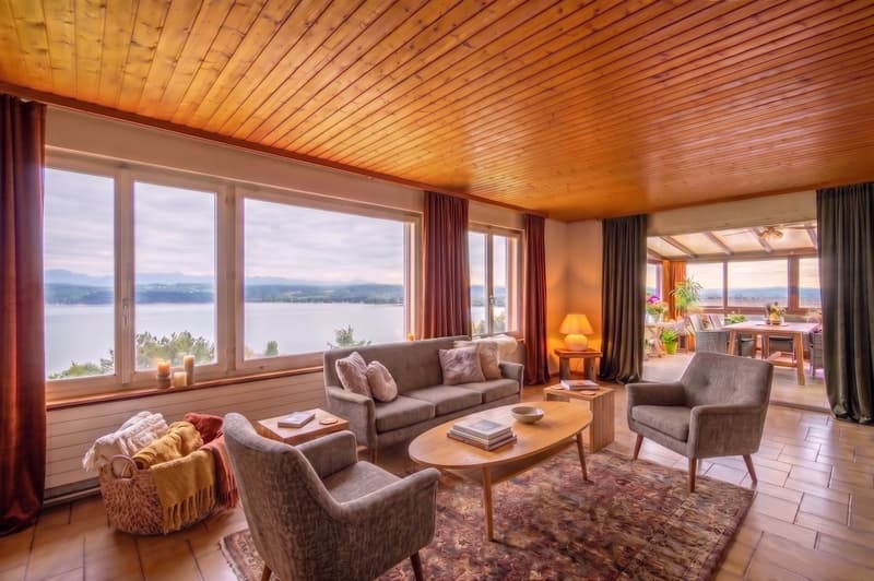 Haus mit Blick auf den Murtensee und Möglichkeit, eine weitere Wohnung oder ein Haus neben dem bestehenden zu bauen (3)
