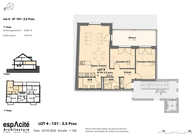 Lot n4 - Appartement neuf de 3,5p au coeur de Cheseaux-sur-Lausanne (6)