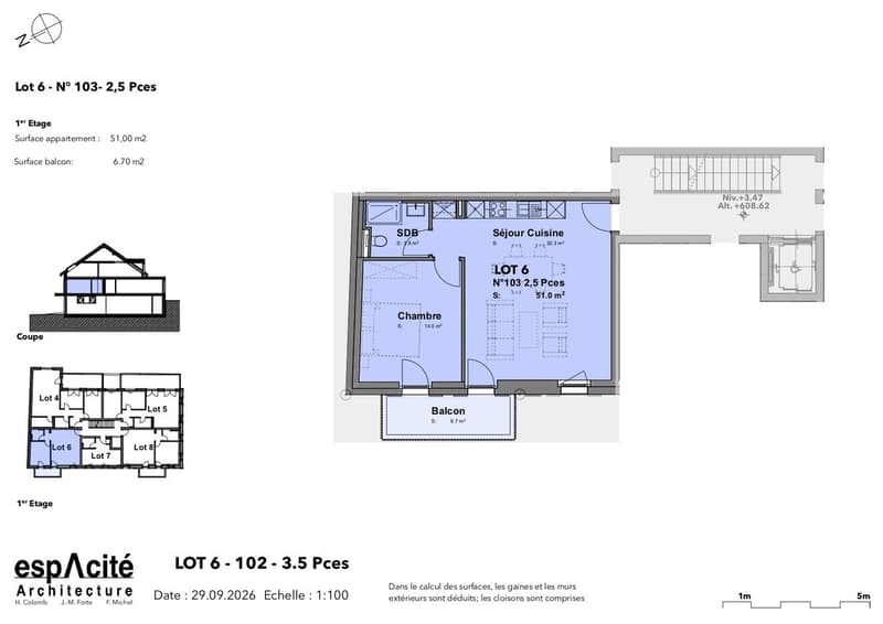 Lot n6 - Appartement neuf de 2,5p au coeur de Cheseaux-sur-Lausanne (6)