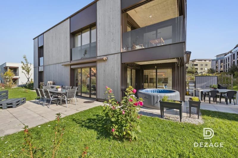 Apartment with garden, Minergie certified, in a quiet neighborhood in Echallens (9)