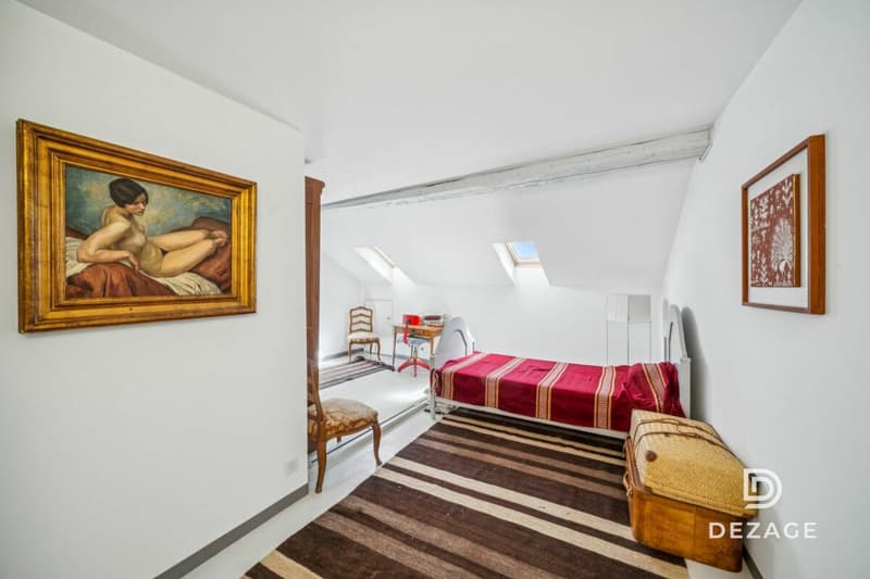 Le calme absolu à 30 min de Lausanne : Maison de maître rénovée de deux appartements de 4.5p (7)