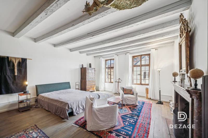 Le calme absolu à 30 min de Lausanne : Maison de maître rénovée de deux appartements de 4.5p (6)