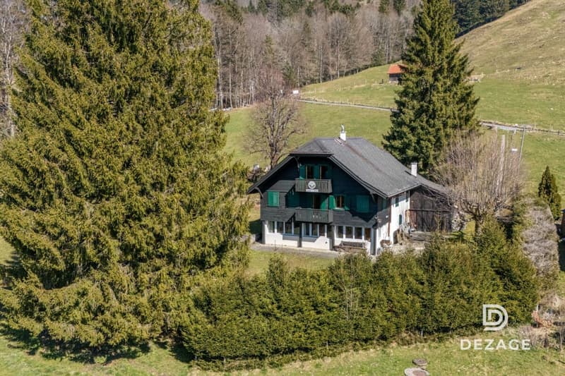 Great potential, house to transform, in the heart of a preserved natural setting (13)
