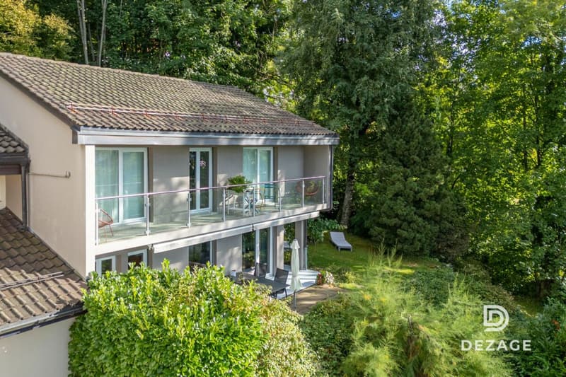 Villa à Glion : Un cadre de vie familial entre nature et Montreux (15)