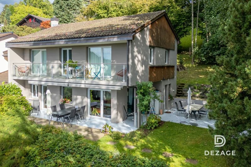 Villa à Glion : Un cadre de vie familial entre nature et Montreux (16)