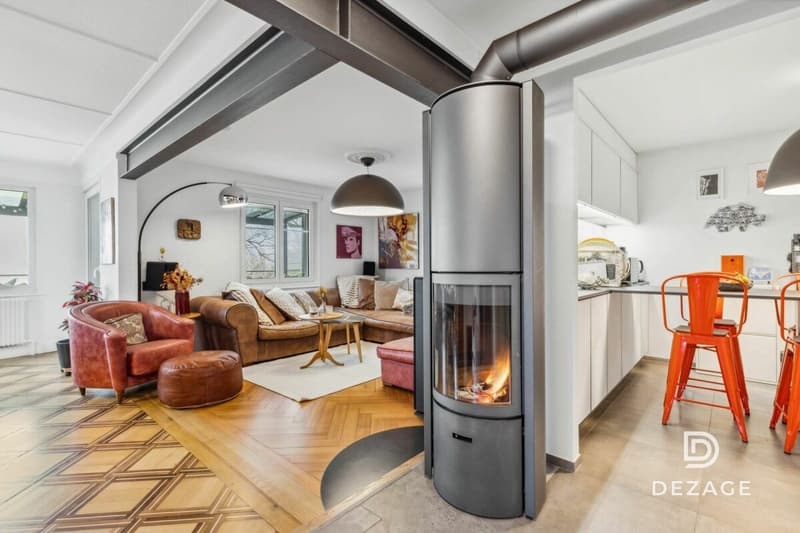 Maison bourgeoise rénovée à 10 minutes de Lausanne (8)