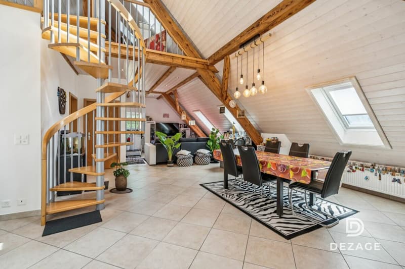 Ancienne école de 1904 entièrement rénovée - 3 appartements et annexe, à la campagne, à 35min de Lausanne (5)
