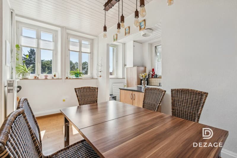 Ancienne école de 1904 entièrement rénovée - 3 appartements et annexe, à la campagne, à 35min de Lausanne (11)