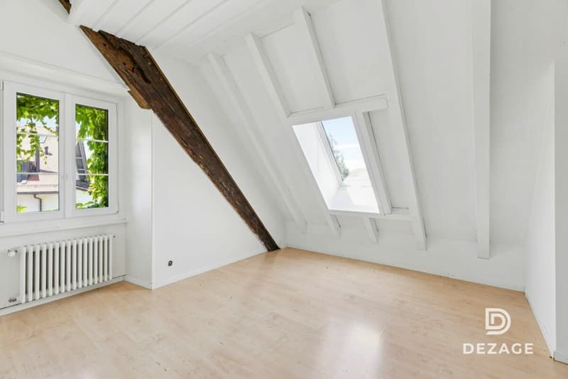 Wohnung mit Charakter und Panoramablick sowie Garten im Herzen des Dorfes! (9)