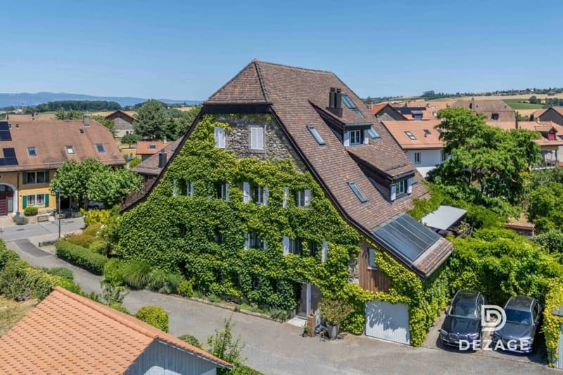 Wohnung mit Charakter und Panoramablick sowie Garten im Herzen des Dorfes! (13)