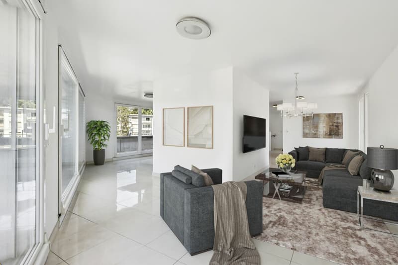 Magnifique attique-duplex de 165 m² avec terrasse entre Lausanne et Pully, proche de toutes les commodités (5)