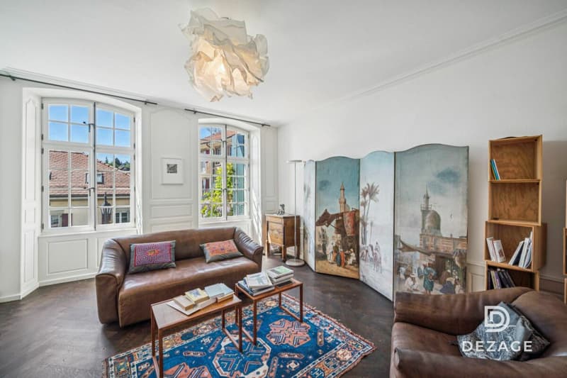 Somptueuse maison de maître rénovée avec soin, avec jardin de ville et au calme absolu (5)