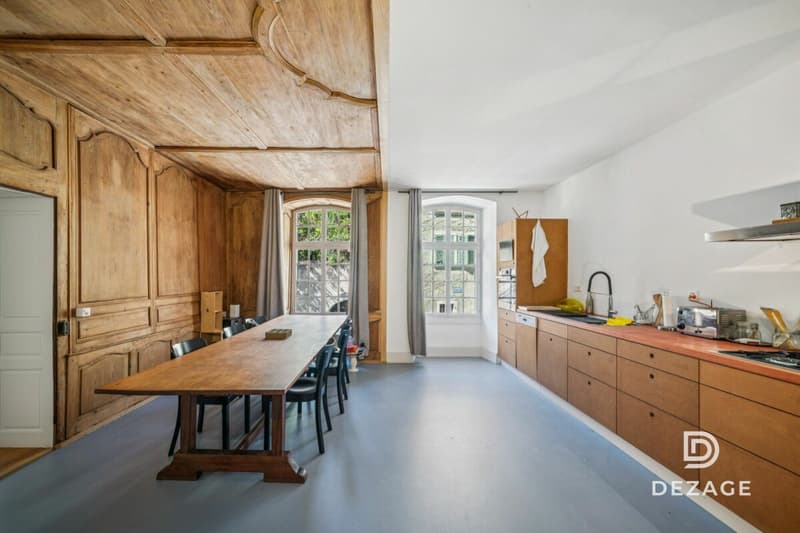 Somptueuse maison de maître rénovée avec soin, avec jardin de ville et au calme absolu (6)