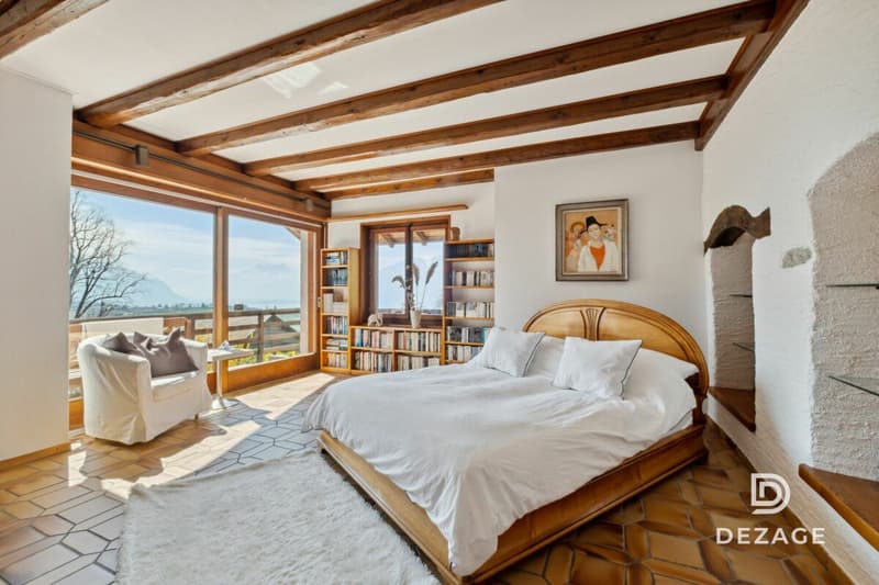 Maison familiale à moins de 10 minutes du centre de Vevey : Calme, nature et vue panoramique (1)