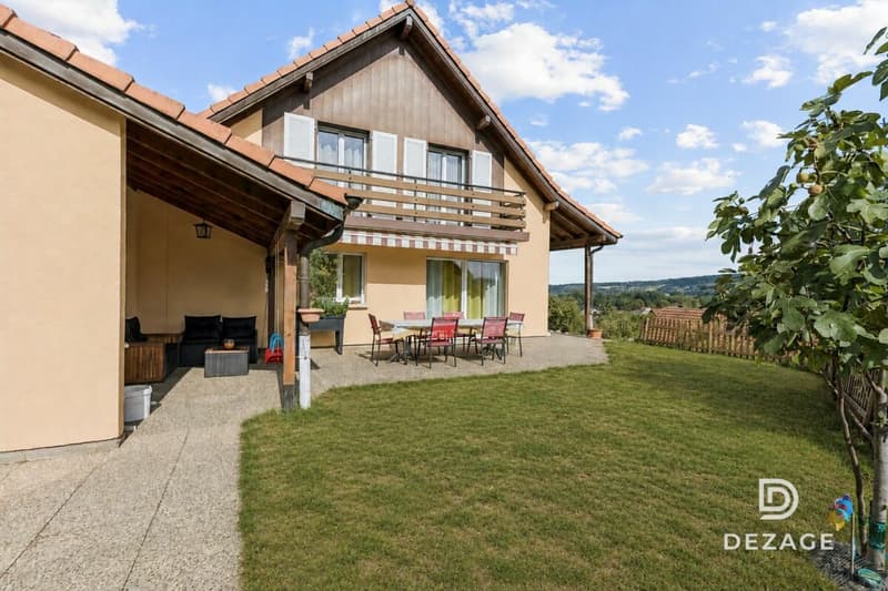 Charmante villa familiale avec vue lac à Grandson (10)