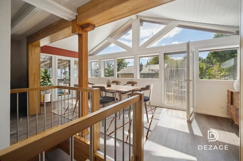 Chalet familial rénové en lisière de forêt à Gimel (4)