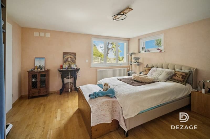 Chalet familial rénové en lisière de forêt à Gimel (11)