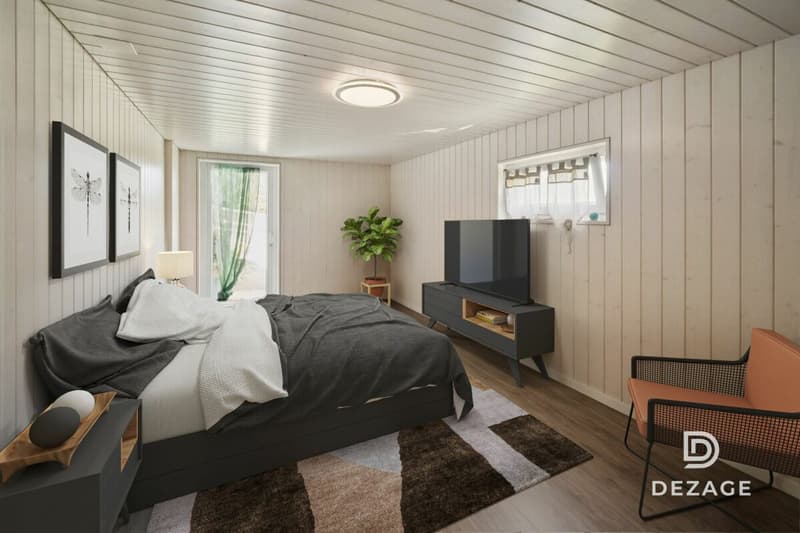 Chalet familial rénové en lisière de forêt à Gimel (13)