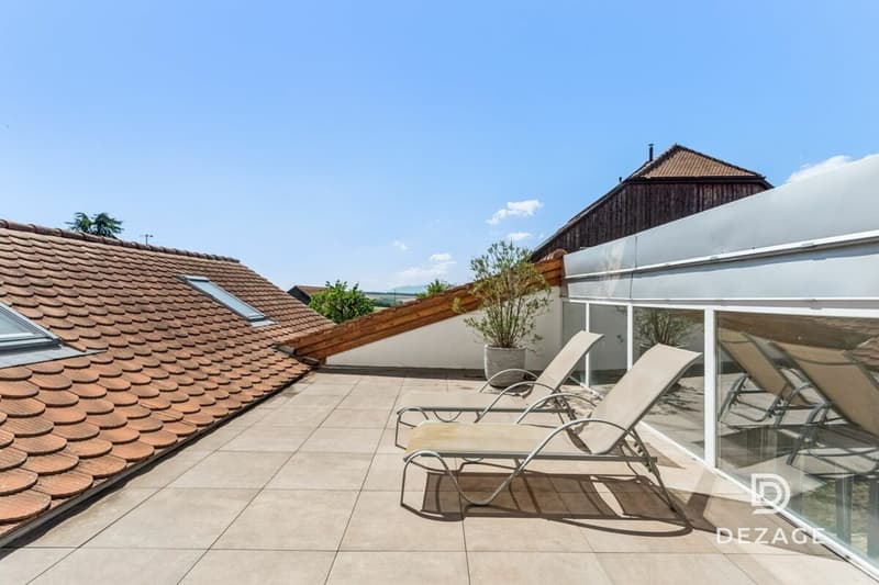 À 5 minutes d'Yverdon : Maison de village d'exception avec espace wellness (13)