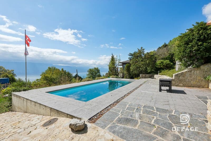 Vaste villa à Grandvaux, le Léman pour horizon (2)