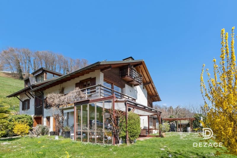 Maison familiale 7.5 pièces de 195 m² : 5 chambres, grand jardin, piscine et vue lac et montagnes à 10min du centre de Vevey (11)