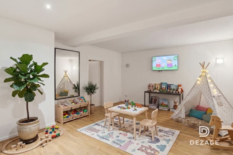 Magnifique duplex esprit maison avec ascenseur direct, jardin et vue imprenable sur le Lac ! (10)