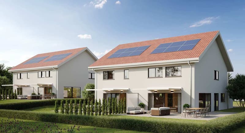 Villa nuova su progetto in un ambiente verde (5)