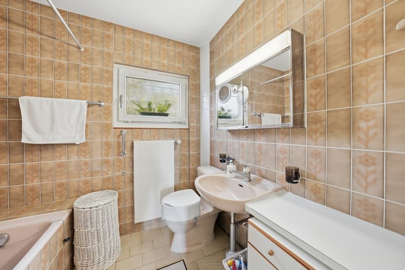 Apartment with 4.5 rooms, garden, lake view and mountain view (11)