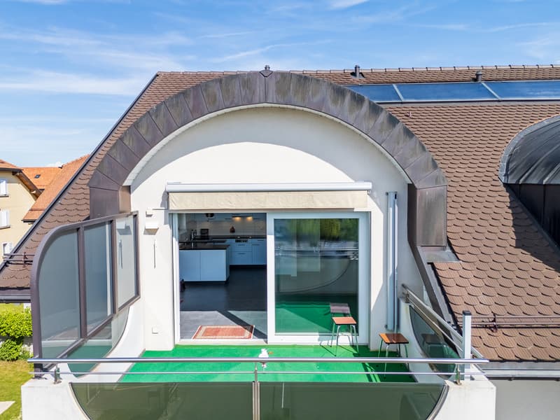 3.5-room attic apartment with unobstructed view in the city center (3)