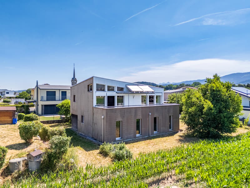Villa individuelle d'architecte avec magnifique vue sur le Moléson (2)
