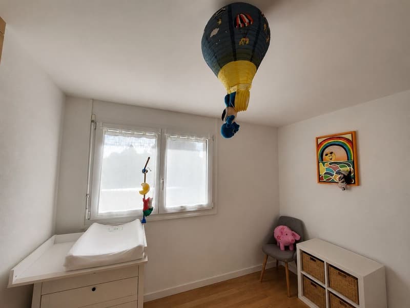 Appartement en attique avec  terrasse, garage double et place de parc extérieure (10)