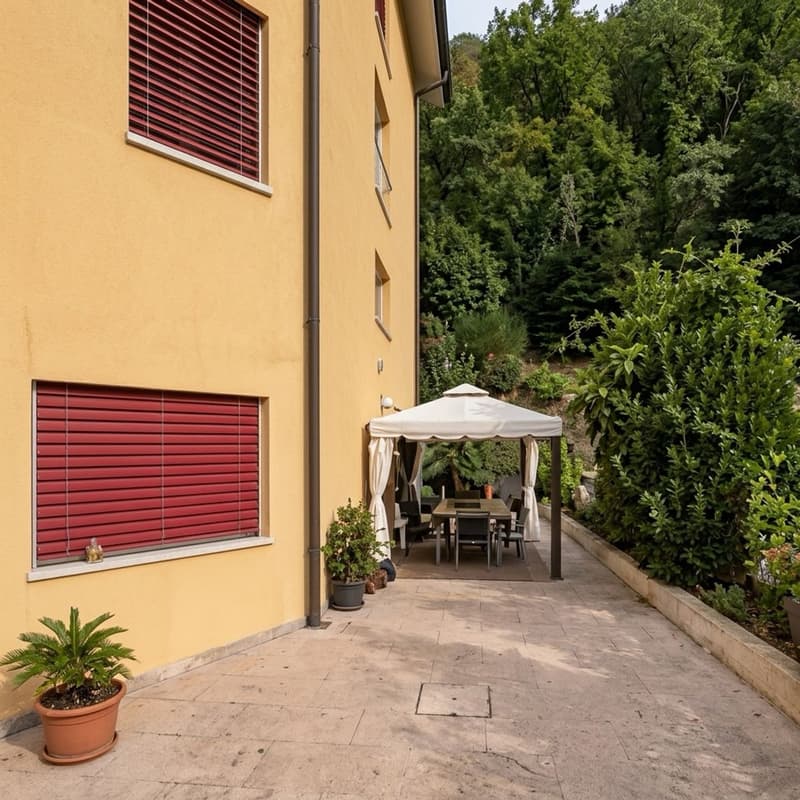Grand appartement moderne avec jardin, véranda et 133 m2 de terrasse (6)
