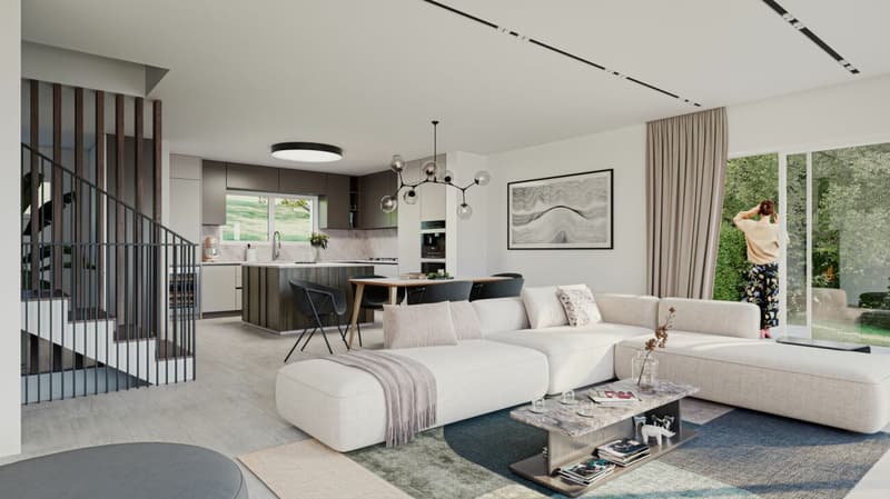 Quatre Villas semi-individuelles sur plans (5)