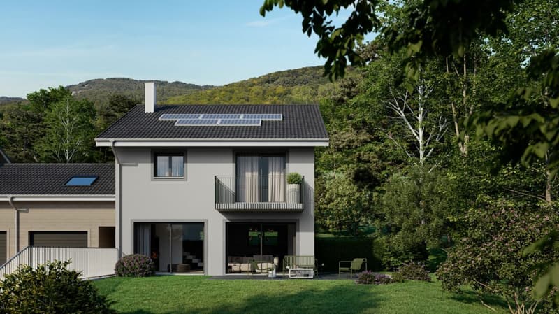 4 villas contemporaines avec vue panoramique sur le lac et les Alpes (5)
