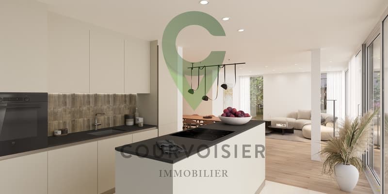 Bel appartement avec terrasse et jardin privatif aux portes de Rolle (2)