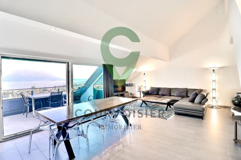 Apartment with exceptional panorama at the gates of Rolle (2)