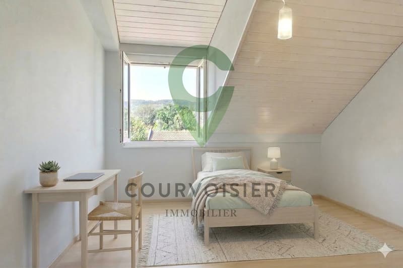 A 30 km d'Yverdon spacieux duplex en attique (6)