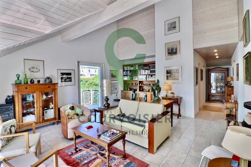 Spacious attic with 3.5 rooms and lovely unobstructed view of the lake (2)