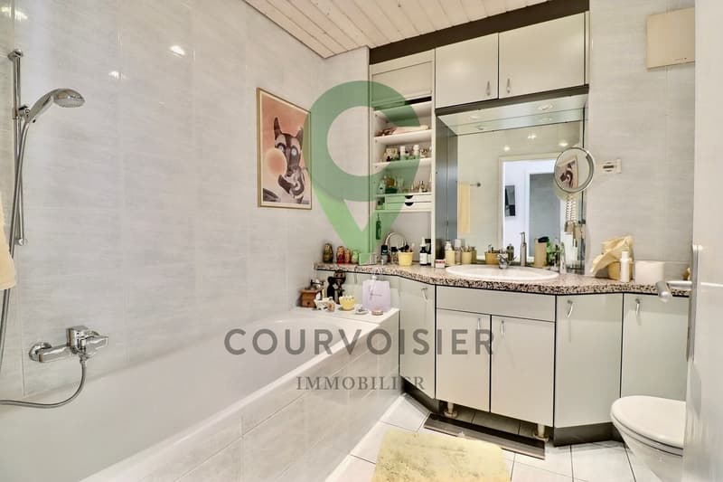 Spacious attic with 3.5 rooms and lovely unobstructed view of the lake (10)
