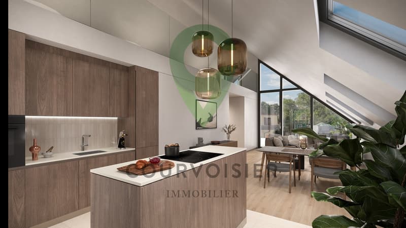 Attique d'exception avec terrasse panoramique aux portes de Rolle (3)
