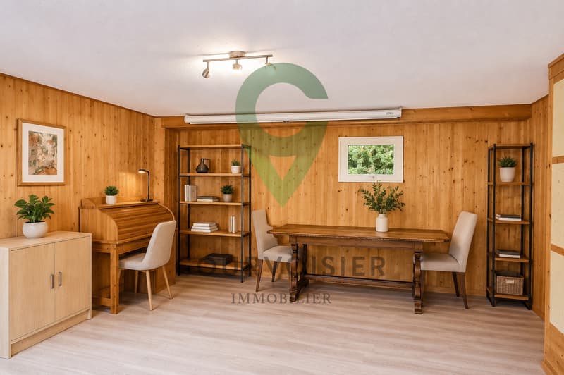 Rare opportunité, villa à fort potentiel à Arzier (12)