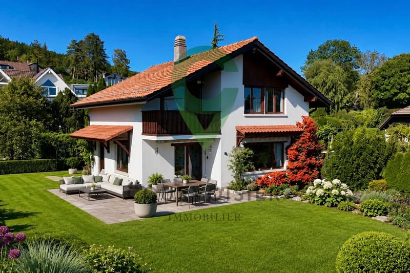 Rare opportunité, villa à fort potentiel à Arzier (1)